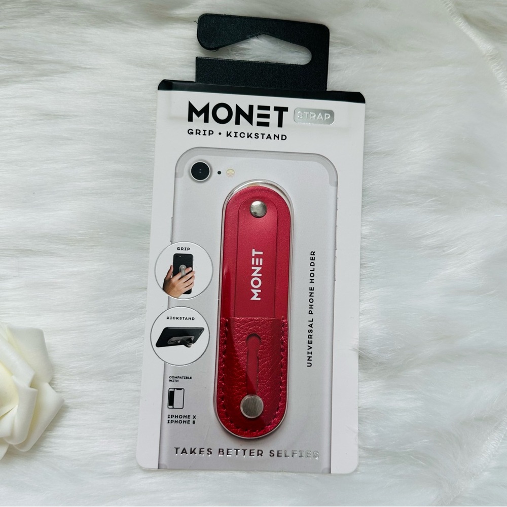 Monet Strap Grip Kickstand Universal Phone Holder - NWT
